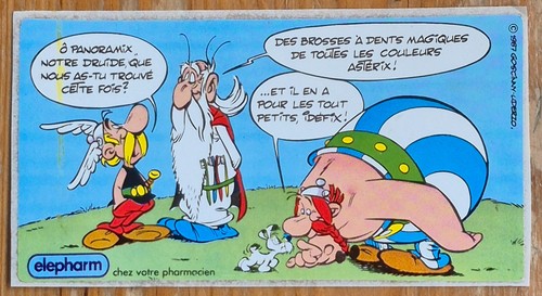 Asterix autocollant elepharm - autocollant,