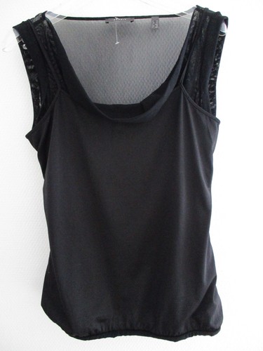 Tee shirt top débardeur noir - tee, shirt/top