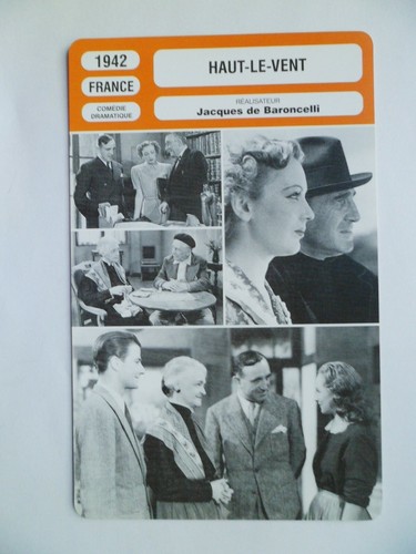Carte fiche cinema - 1942, haut