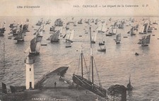 35 CANCALE LE DEPART DE LA CARAVANE 1411 GF