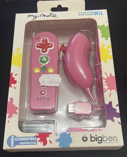 Manette wii mymote rose - wii, bigben