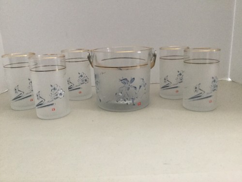 Vtg aderia frosted blue - vtg,