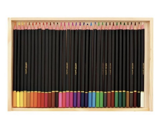 Coffret bois crayons - coffret,