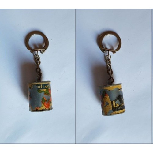 Porte clés boite - boite, conserve