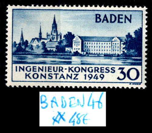 Baden allemagne timbre - allemagne,