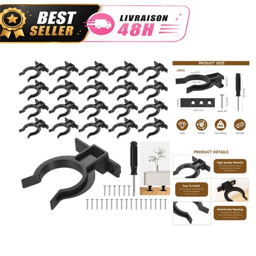 Clips fixation plinthe - clips,