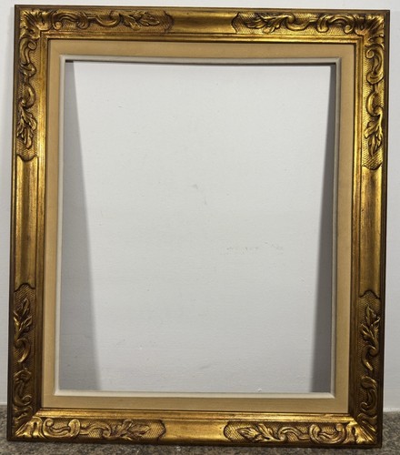 Cadre ancien doré sculpté - , 8f