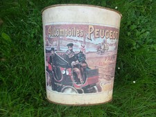 CORBEILLE A PAPIER ANCIENNE PUBLICITAIRE