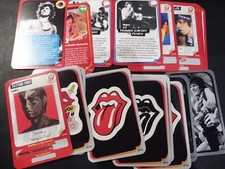 IMAGES / CARTES  SERIE ROLLING STONES 2012   ACHAT  DU LOT