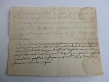 MANUSCRIT 17e Montauban Vieux