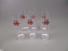 AW060 RARE J&B JB LOT 6 VERRES