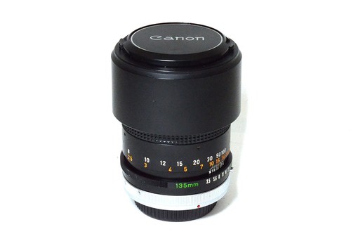Objectif manuel canon - canon, 135mm