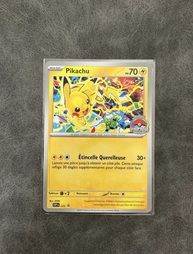 Carte pokémon pikachu promo - pokémon,