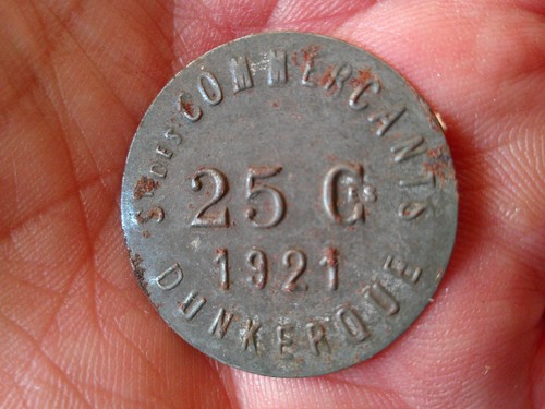 Jeton commercial centimes - commercial,