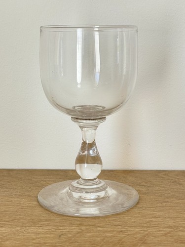 Ancien verre pied normand - ancien,