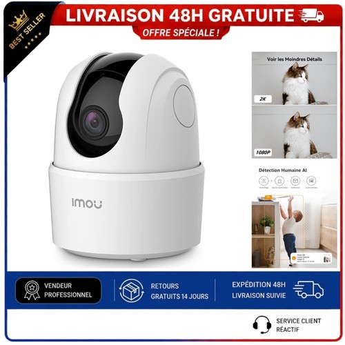 Imou caméra surveillance - surveillance, wifi