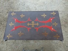 TABLE en FER FORGE et PIERRE