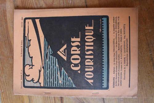 Revue corse touristique - revue, la