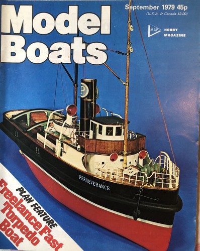 Model boats magazine - model, 1979