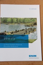 Brochure Cnim pont flottant motorisé PFM F3 8 pages ND 
