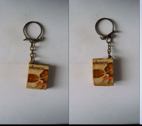 Porte clés chocolat elesca - porte-clés,