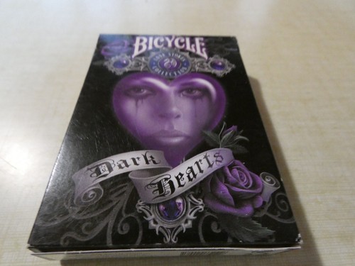 Bicycle dark hearts jeu - dark,