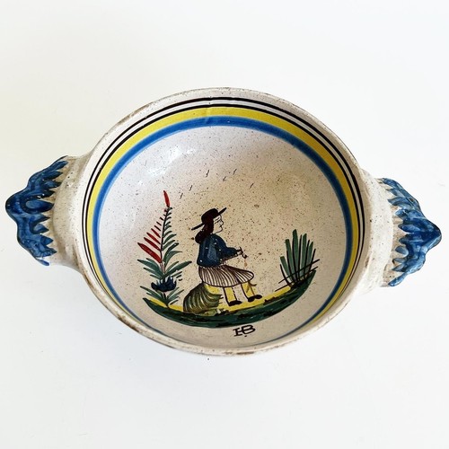 Quimper bol faience fin - bol,