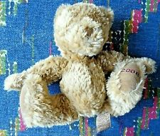 PB/ DOUDOU  PELUCHE OURS BURBERRY BEIGE MARRON 2008 30 CM EXC ETAT