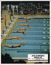 *Film Jeux olympiques Mexico 68 Alberto Isaac photo papier vintage