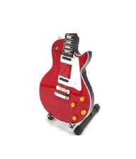 Guitare miniature Les Paul rouge Joe Bonamassa
