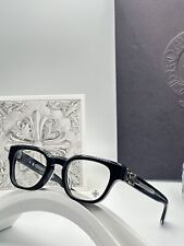 Chrome Hearts  Glasses CUNTVOLUTED Black And 925 Sterling Silver Eyewear