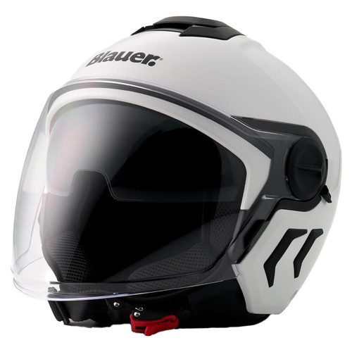 Casque jet blauer double - casque,