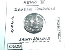 Henri IV Double Tournois 1594