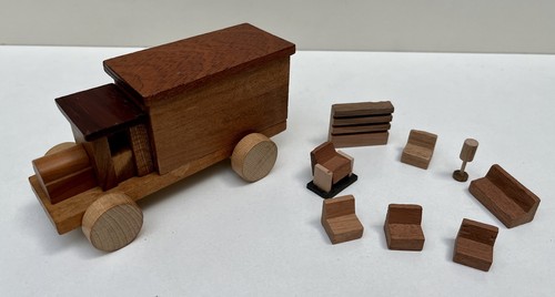 Jouet bois petit camion - jouet,
