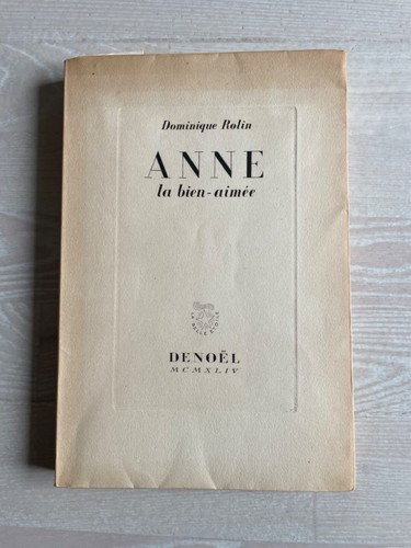 Rare livre numerote anne la - rare, "anne