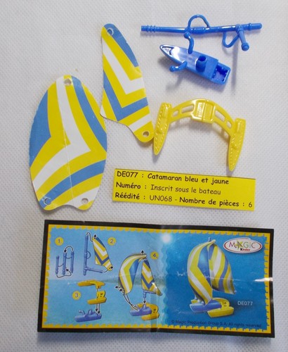 Kinder catamaran bleu - catamaran,