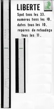 Chutes de roulette une datée 11.7.85 Liberté Gandon 1,80 vert (N° yvert 2378)
