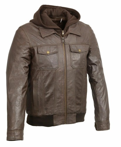 Blouson bomber homme cuir - blouson, en