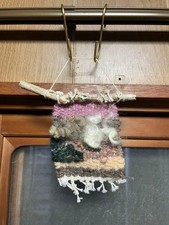 Tapisserie en laine flottée fabriquée à partir de matériaux 100 % naturels...