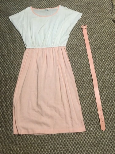 Vtg 80s pale - pale, pink