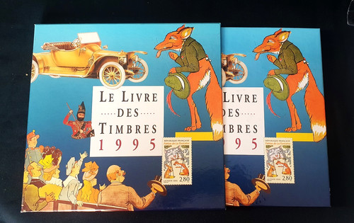 Livre des timbres france - des,