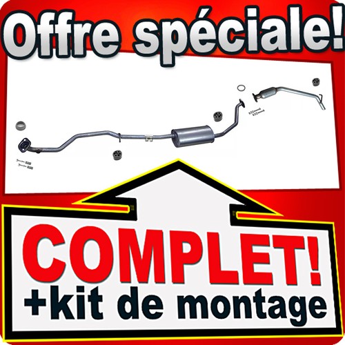 échappement pour daihatsu - pour,