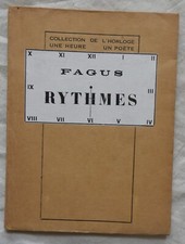 FAGUS : RYTHMES (Collection de l'horloge 1926) Exemplaire numéroté (Poésie)