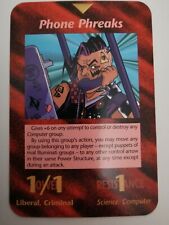 PHONE PHREAKS CARD UNLIMITED NEW WORLD ORDER ILLUMINATI INWO GAME