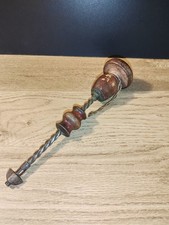 Vrille ancienne d'horloger bijoutier ébéniste Chignole Cordonnier mini perceuse