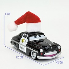 Chapeau peluche Disney Pixar Cars shérif McQueen voiture cadeaux Noël garçon