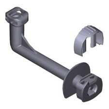 4.064-069.3 5.064-610 COUDE SORTIE HAUTE-PRESSION AVEC ATTACHE POUR KHD 4-2