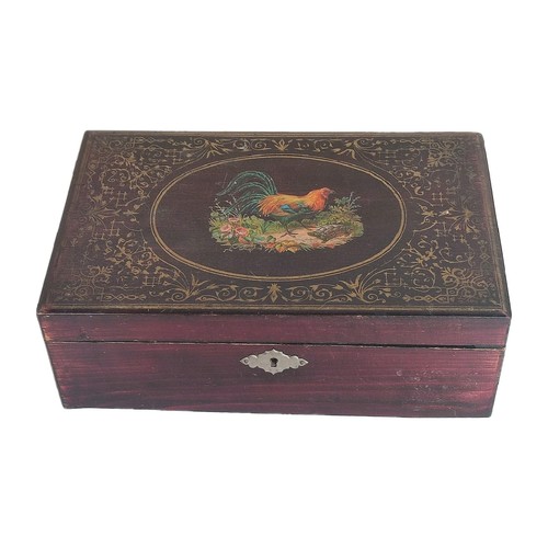Ancienne boîte bois - boÎte,