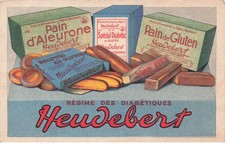 CARTE PUBLICITAIRE  HEUDEBERT