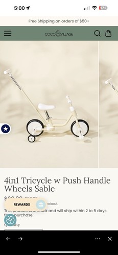 Nib 4in1 tricycle - 4in1, with